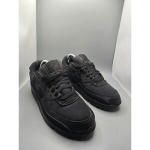 Nike Air Max 90 Triple Black Men's Size 9 Sneakers CN8490-003 Casual Shoes